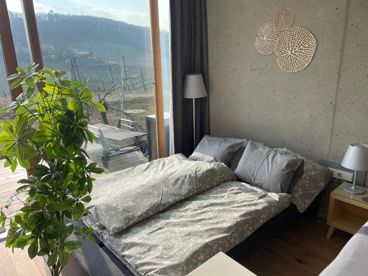 *Brandnew* Modernes Apartment In Den Weinbergen Mit Pool Und Sauna Spielfeld Exterior photo